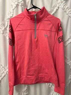 PINK Victoria's Secret Pink Half-Zip Pullover